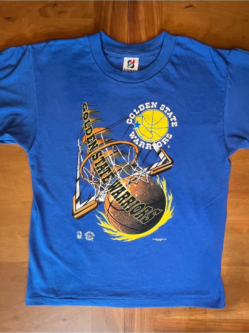Vintage Golden State Warriors Single Stitch Magic Johnson T’s Tee Youth XL - Picture 2 of 13